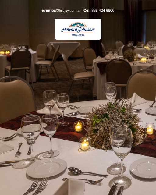 Mesa armada para un banquete